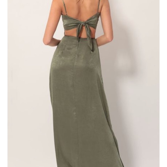 Lucy in the Sky Dresses Olive Green Prom Dress Lucy In The Sky